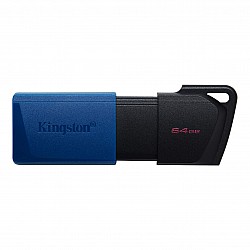 Kingston DTXM-64GB 64GB USB3.2 Gen 1 DataTraveler Exodia M (Black + Blue) Flash Bellek