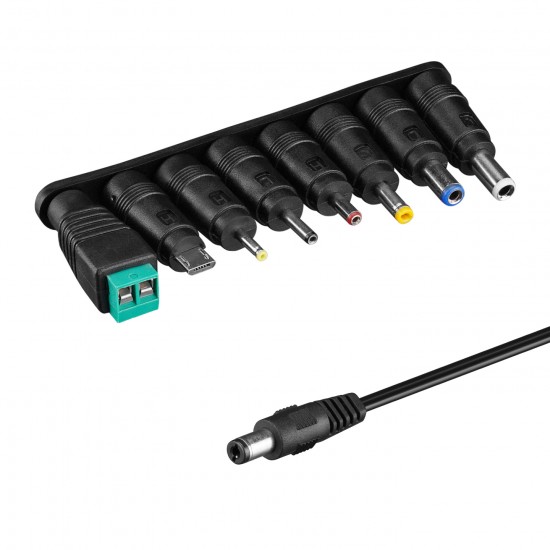 S-link SL-129C 3V-4,5V-5V-6V-7,5V-9V-12V 2A 24W (5.5-2.1) 8 Uçlu Adaptör