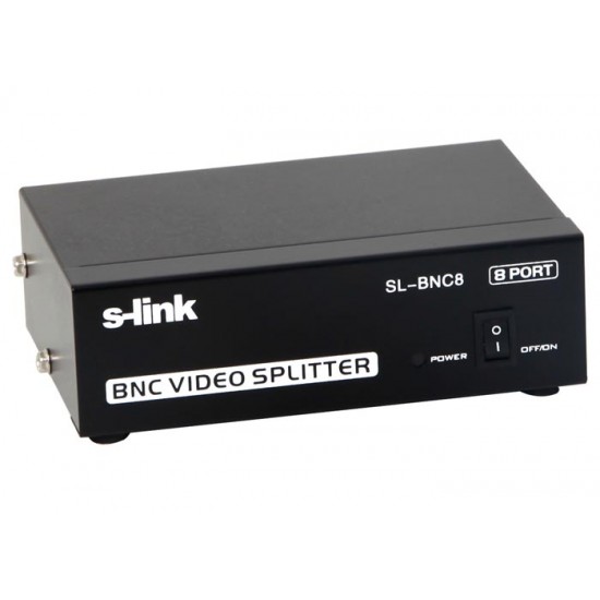 S-link SL-BNC8 8 ports BNC Splitter