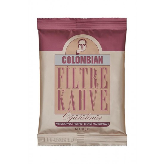 Mehmet Efendi Colombıan Filtre Kahve 80Gr Mehmet Efendi Colombıan Filtre Kahve 80Gr