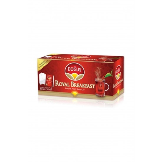 Doğuş Royal Breakfast Süzen Poşet Çay 25x2 gr