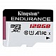 Kingston SDCE-128GB 128GB microSDXC Endurance 95R-45W C10 A1 UHS-I Card Only Hafıza Kartı