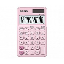 Casio SL-310UC-PK Cep Tipi 10 Hane Pembe Hesap Makinesi