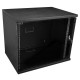 S-link SL-U9 Yeni Nesil 9U Soho Rack Kabin W 530mm D 400mm Siyah