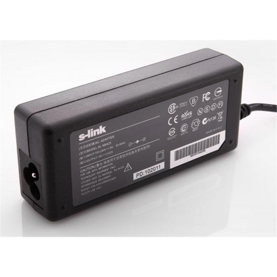 S-link SL-NBA25 19V 3.42A 5.5-1.75 ACER Aspire Notebook Adaptör