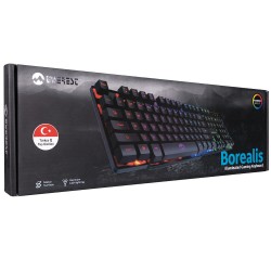 Everest KB-188 Borealis Siyah USB Gökkuşağı Aydınlatmalı Q Gaming Oyuncu Klavyesi