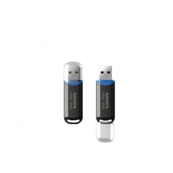 Adata C906-32GB 32GB USB2.0 Classic Black Flash Bellek Adata C906-32GB 32GB USB2.0 Classic Black Flash Bellek