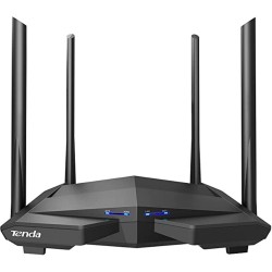 Tenda AC10 867 Mbps Gigabit 4 Portlu Router 4  Anten