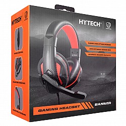 Hytech HY-G9 BANNER Siyah-kırmızı Gaming Oyuncu Mikrofonlu Kulaklık