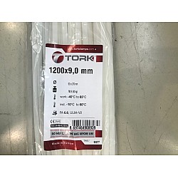 Tork TRK-1200-90W Beyaz 100lü Kablo Bağı