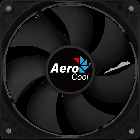 Aerocool AE-CFFR120PBK Force 12cm PWM 4Pin Siyah Sessiz Fan