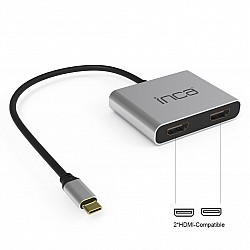 İnca ITPC-4 Usb C To 2x Hdmı 4K USb 2.0+Pd