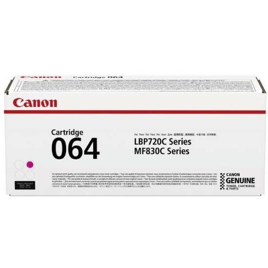 Canon CRG-064 M Magenta Kırmızı 5.000 Sayfa Toner MF832 Canon CRG-064 M Magenta Kırmızı 5.000 Sayfa Toner MF832
