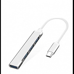 Inca IUSB-04T  Type-C Grişli 4Port Usb Hub