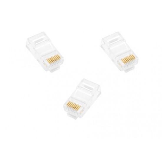 Frisby FNW-RJ4530N  RJ45 CAT5 Konnektör (Gold Plated)