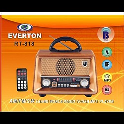 Everton RT-818  Bluetooth-USB-SD-FM Nostaljik Radyo