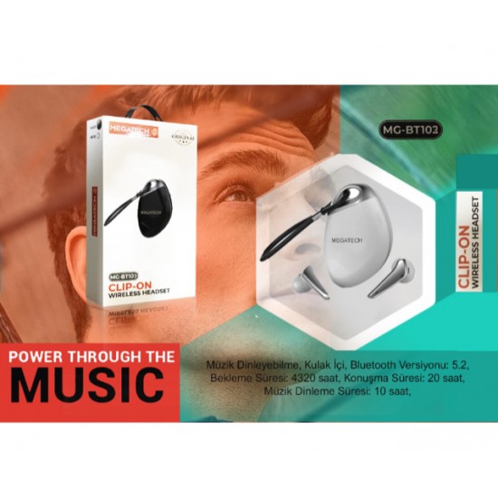 Megatech Mg-Bt101 true Bluetooth Earphone Kablosuz Kulaklık