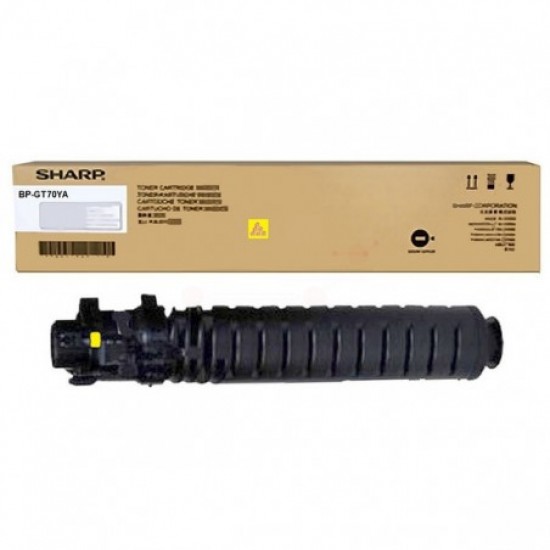 SHARP BP-GT70YA Yellow Sarı Orjinal Fotokopi Toneri BP-50c26-50c31-50c36-50c45 24.000 Sayfa SHARP BP-GT70YA Yellow Sarı Orjinal Fotokopi Toneri BP-50c26-50c31-50c36-50c45 24.000 Sayfa