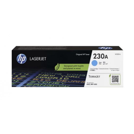 HP 230A Cyan Mavi 1.800 Sayfa Toner W2301A