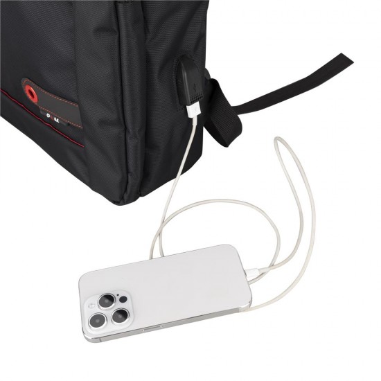 PLM Lucca-Usb-17 Siyah Notebook Sırt Çantası PLM Lucca-Usb-17 Siyah Notebook Sırt Çantası