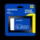 Adata 256GB 2.5" SU650 520-450MB-s ASU650SS-256GT-R Ssd Harddisk