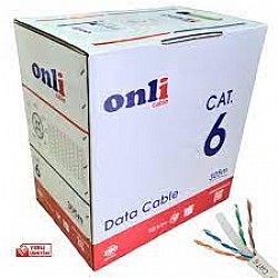 Onli ON-6006 U-UTP 23 AWG CCA-PE Outdoor 305 Metre Cat6 Kablo