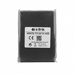 S-link MSATA TO SATA Harici 2.5" Siyah Hdd Kutusu