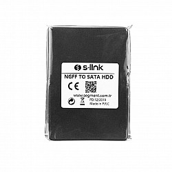 S-link NGFF TO SATA Harici 2.5" Siyah Hdd Kutusu