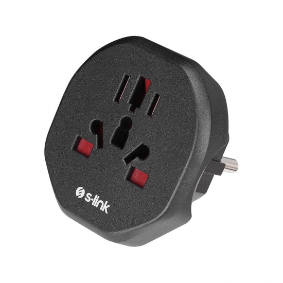 S-link SL-WL09 Universal - Türk Çevirici Çevirici Priz Adaptör S-link SL-WL09 Universal - Türk Çevirici Çevirici Priz Adaptör