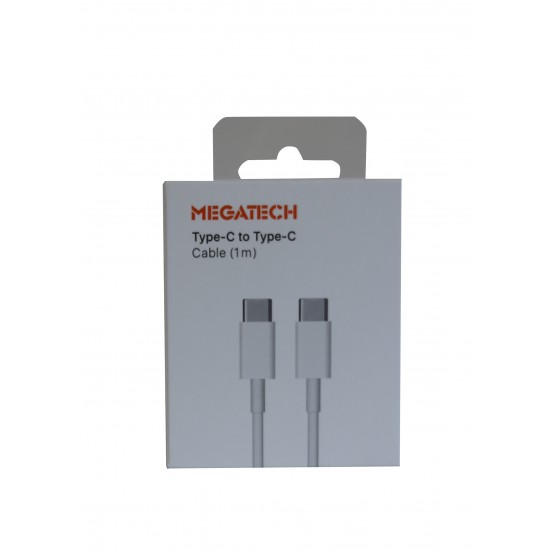 Megatech MG-IP15TT 1mt Usb Type-C to Type-C Şarj ve Data Kablosu (Iphone 15 Uyumludur) Megatech MG-IP15TT 1mt Usb Type-C to Type-C Şarj ve Data Kablosu (Iphone 15 Uyumludur)