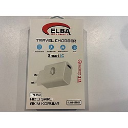 Elba ELB12 Elb- USB120 120W 3.4A Hızlı Şarj Akım Koruma Isıya Dayanıklı EV Şarj Kafa