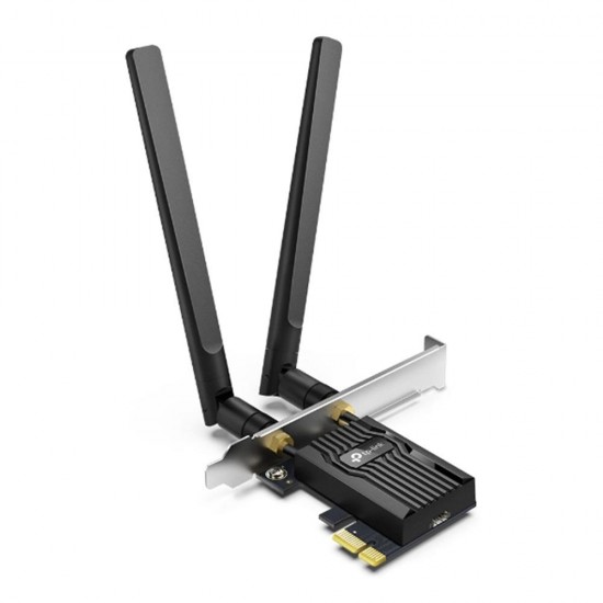 Tp-Link Archer TX55E Wi-Fi 6 Bluetooth 5.2 PCI-E Adaptör Tp-Link Archer TX55E Wi-Fi 6 Bluetooth 5.2 PCI-E Adaptör