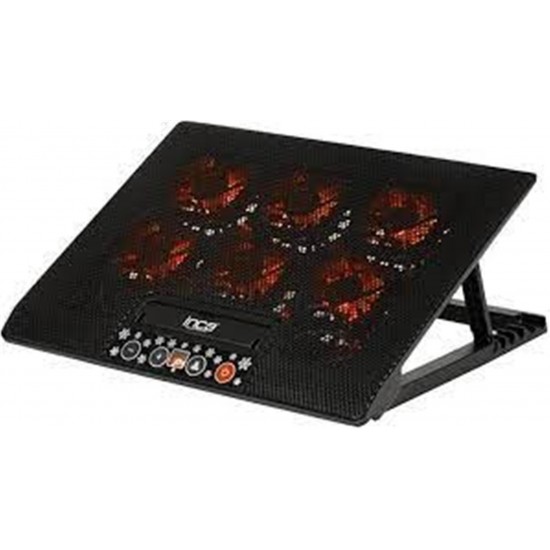 Inca INC-604TGS  6X Fan Kont ,Paneli 2X usb 6,kd,gm Notebook Soğutucu