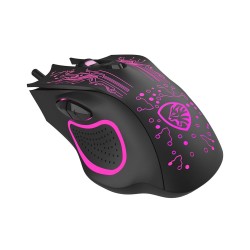 Hytech HY-X8 3200dpı RGB 6 Button  Eagle Siyah Gaming Oyuncu Mouse (1.5 Metre Kablo Uzunluğu)