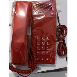 Telpaş TP-002T-1 Kırmızı Masa Üstü Telefon