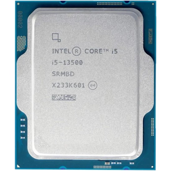 Intel Core i5 13500 Tray 2.50GHz 14 Çekirdek 24MB L3 Önbellek Soket 1700 Kutusuz İşlemci