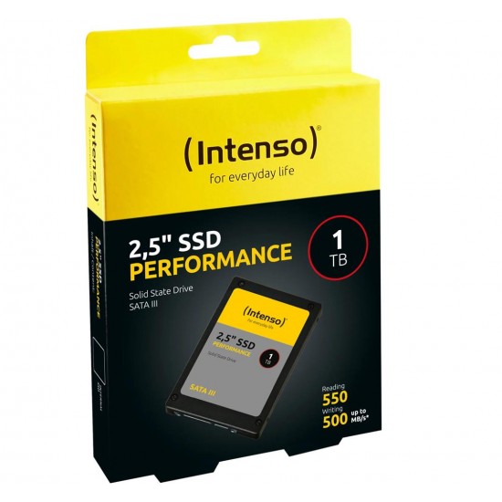 Intenso 1Tb 3812460 Top 550MB--500MB-s 2.5" Sata 3 Ssd