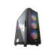 PowerBoost PB-P521B 750w 80+ Bronze USB 3.0 ATX Mesh RGB fan siyah Kasa PowerBoost PB-P521B 750w 80+ Bronze USB 3.0 ATX Mesh RGB fan siyah Kasa