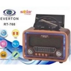 Everton Rt-768 -Usb-Tf-Am-Fm-Sw-Tws-Usb Şarj Nostaljik Radyo