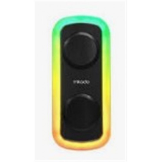 Mikado MD-C18 Siyah 8W RGB Işıklı Taşınabilir Speaker Hoparlör