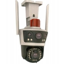 Apronx APX-WP262 6mp 3.6mm Çift Kamera 21 LED Wifi Ptz Kamera