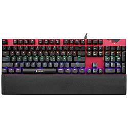 Everest KB-MK7 Kırmızı USB Bilek Destekli Mekanik Q Red Switch Gaming Oyuncu Klavyesi