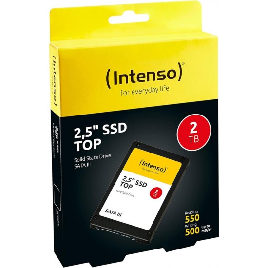 Intenso 2Tb 3812470 Top 550MB--500MB-s 2.5" Sata 3 Ssd