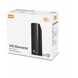 Wd 18TB Elements 3.5" WDBWLG0180HBK-EESN Siyah Harici Disk