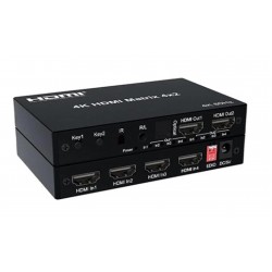 Nova HDMI 4×2 Matrix Switch