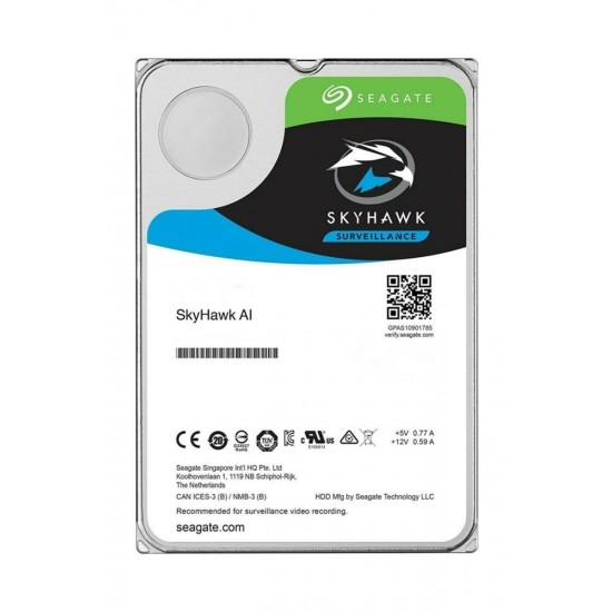 Seagate 10Tb 3.5" Skyhawk 7200Rpm 256Mb Sata 3.0 St10000Ve0008 Harddisk (Resmi Distribitör Ürünü)