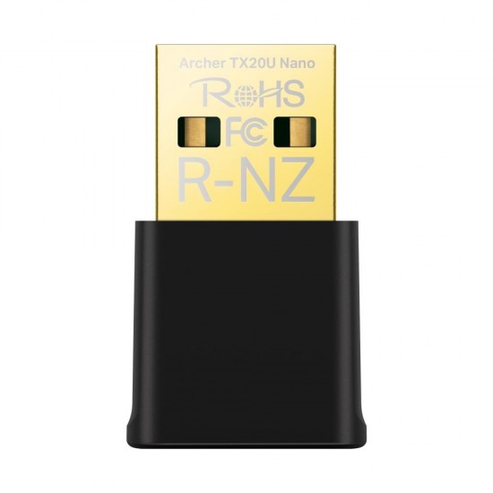Tp-Link Archer TX20U Nano 1200 Mbps Wifi 6 Kablosuz USB Adaptör AX1800 Tp-Link Archer TX20U Nano 1200 Mbps Wifi 6 Kablosuz USB Adaptör AX1800