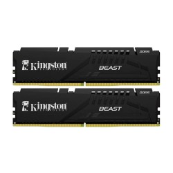 Kingston Beast KF560C36BBEK2-32TR 32GB (2x16) DDR5 6000Mhz CL36 Siyah Gaming RAM (Bellek)