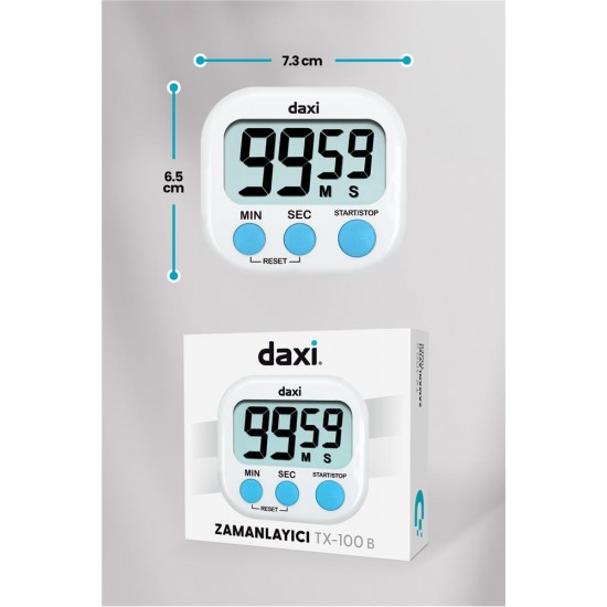 Daxi TX-100 Beyaz Kronometre Daxi TX-100 Beyaz Kronometre