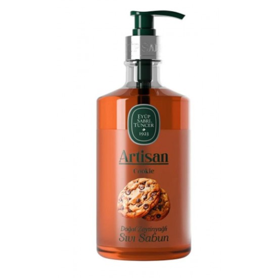 Eyüp Sabri Tuncer Artisan Cookie 600ml Doğal Zeytinyağlı Sıvı Sabun Eyüp Sabri Tuncer Artisan Cookie 600ml Doğal Zeytinyağlı Sıvı Sabun